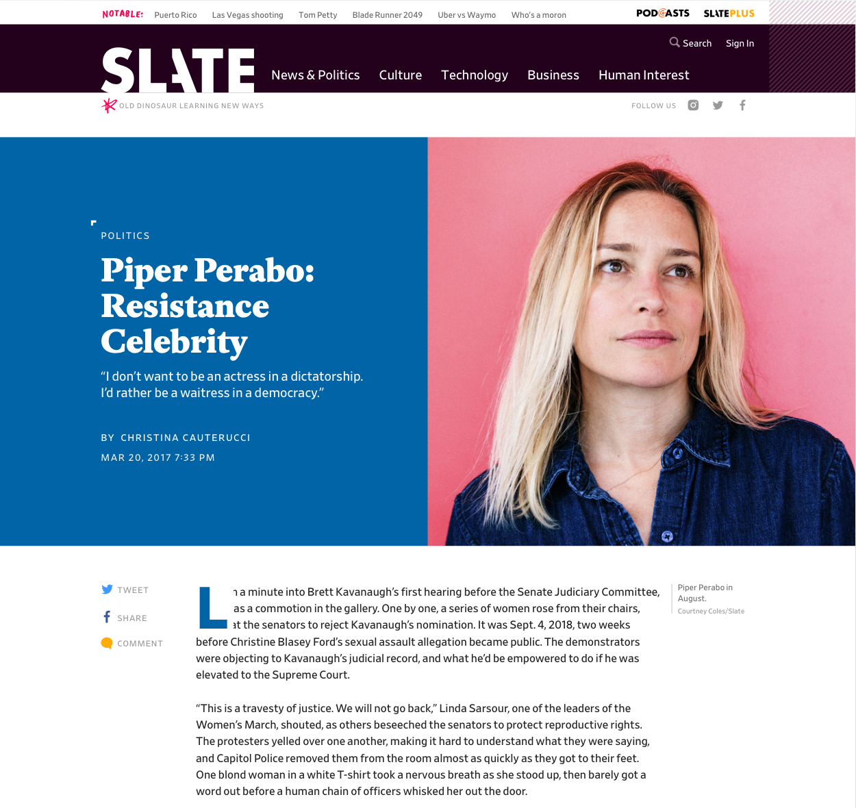 new layout for story about piper perabo