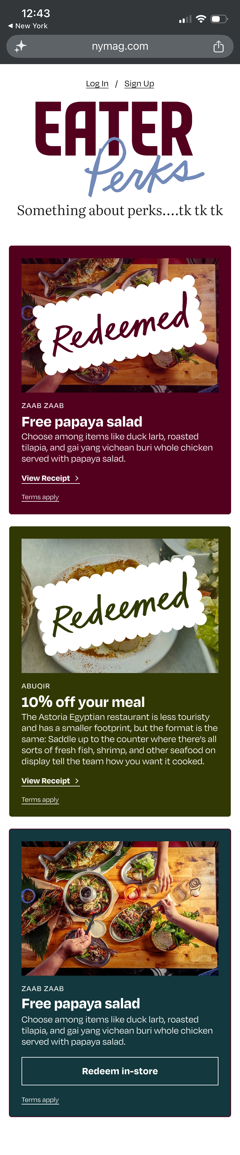 redeemed design option