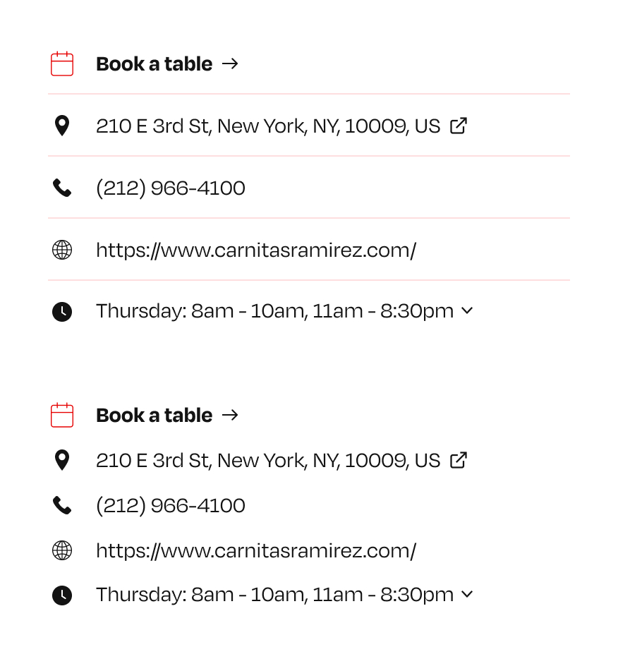 data component