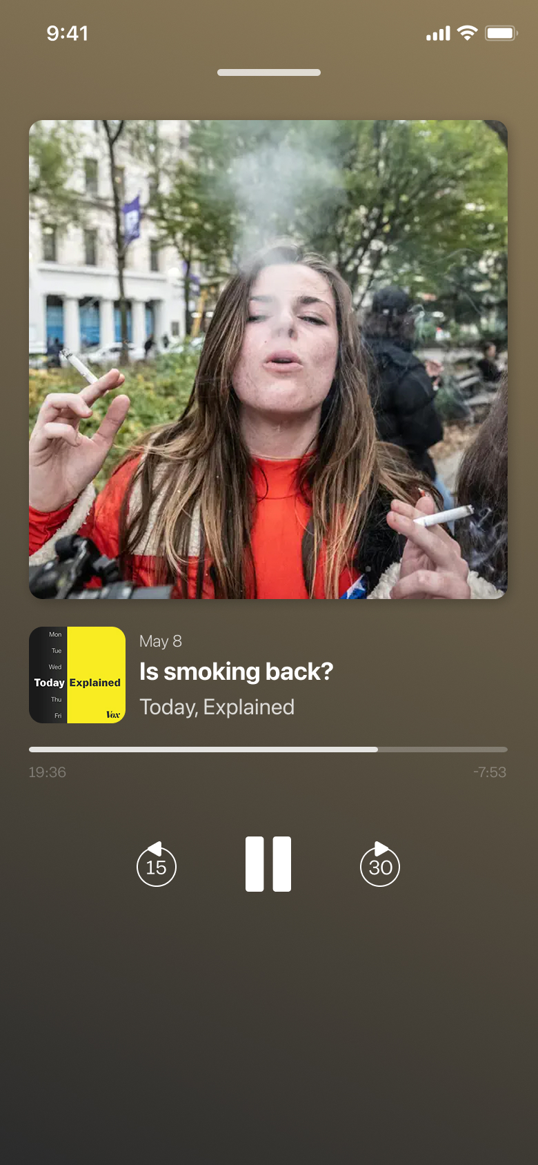 native app audio player