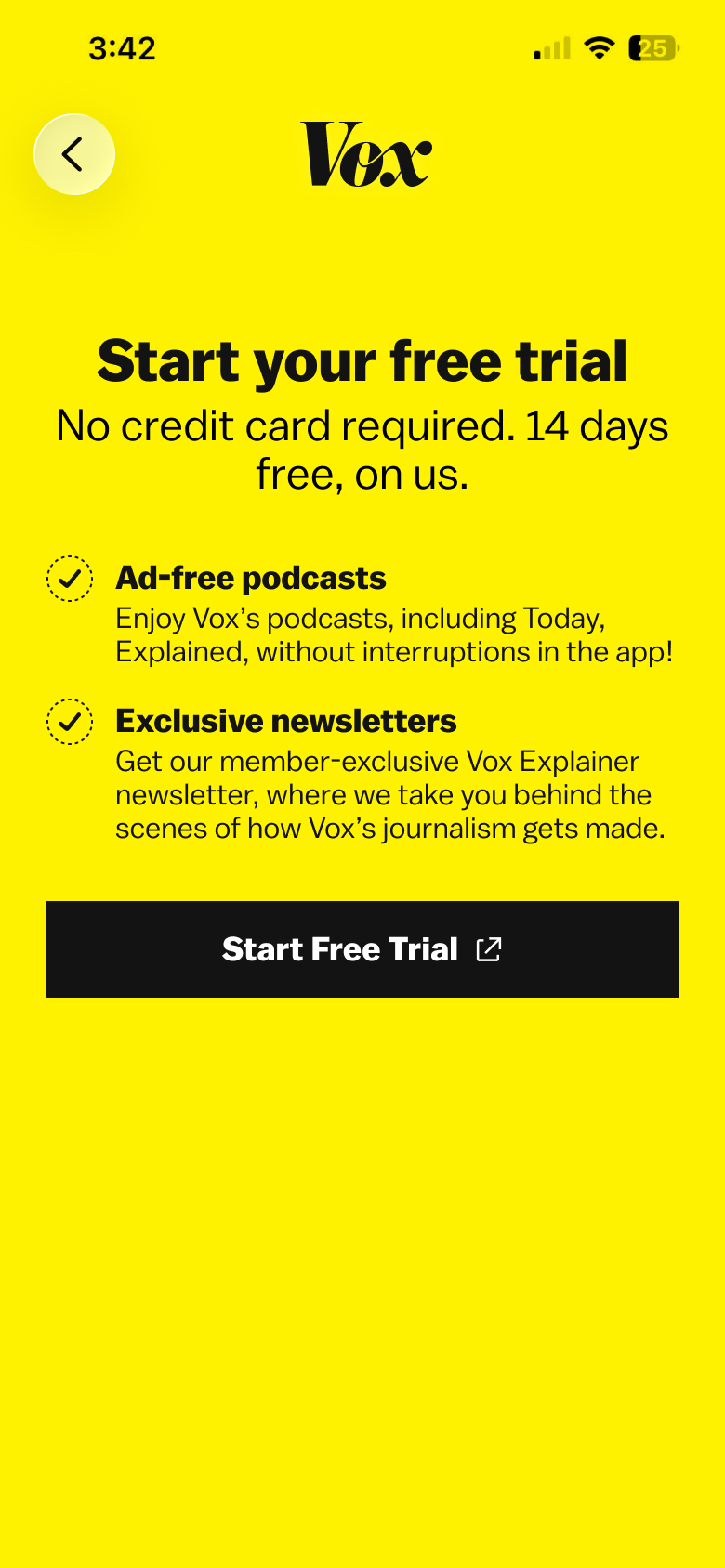 start free trial